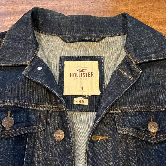 Hollister Dark Blue Denim Jacket - Picture 7 of 9